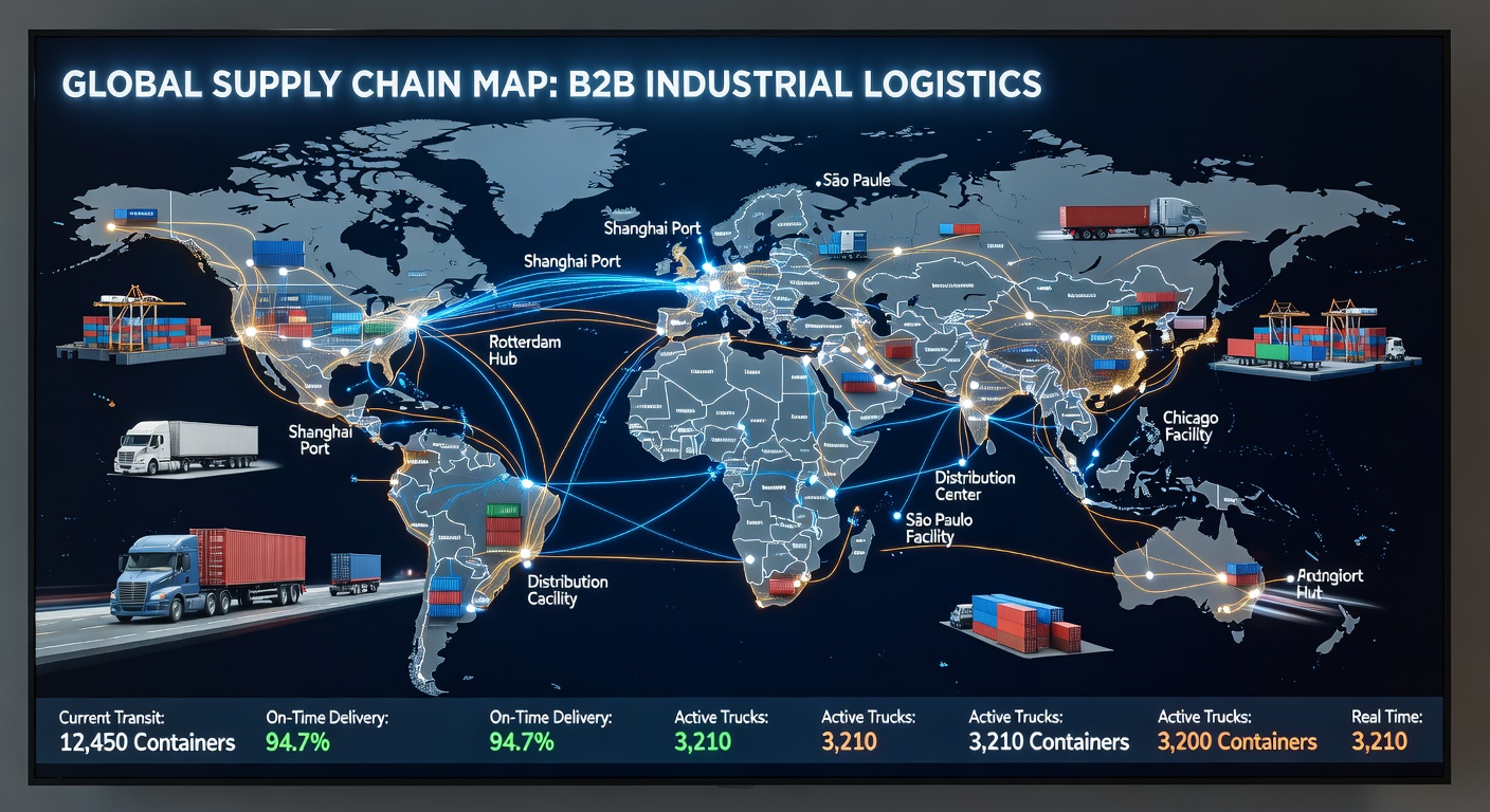 グローバルサプライチェーンマップ